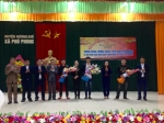 Phú Phong tổ chức chương giao lưu văn nghệ mừng Đảng, mừng xuân, tiễn anh lên đường năm 2020